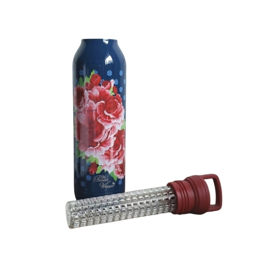 The Pioneer Woman Frontier Rose Infuser Water Bottle - 18oz